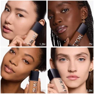 Тональный крем для лица с сияющим финишем DIOR Forever Skin Wear Blurring Natural Matte Foundation - 0N Neutral