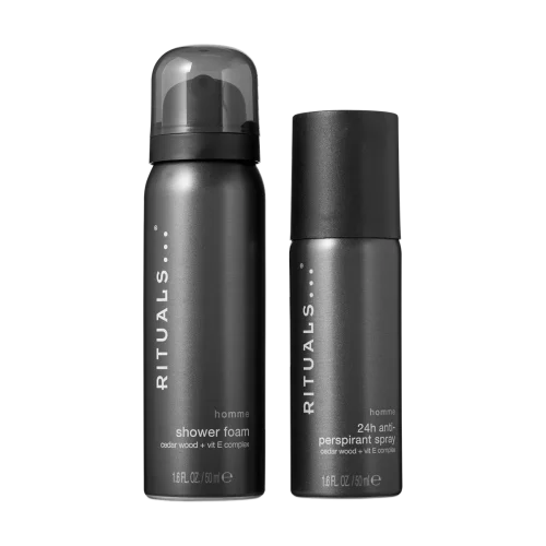 Подарочный мини-набор для мужчин Rituals Homme High Performance Essentials, 2 × 50 мл