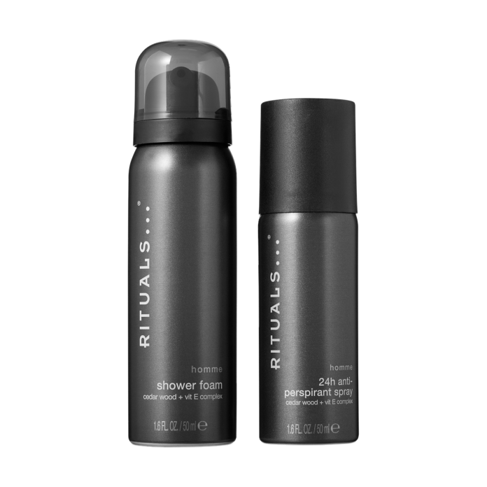 Подарочный мини-набор для мужчин Rituals Homme High Performance Essentials, 2 × 50 мл