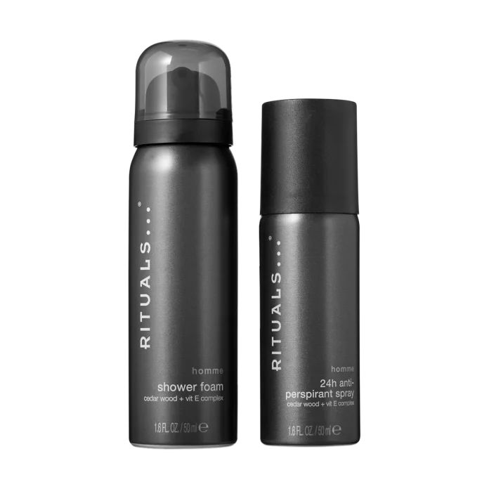 Подарочный мини-набор для мужчин Rituals Homme High Performance Essentials, 2 × 50 мл