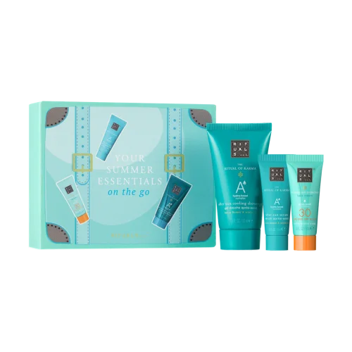 Дорожный набор солнцезащитного ухода Rituals The Ritual of Karma Your Summer Essentials on the Go, 3 средства / 70 мл