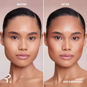 Кисть для контура PATRICK TA Dual-Ended Contour Brush & Bronzer