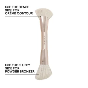 Кисть для контура PATRICK TA Dual-Ended Contour Brush & Bronzer