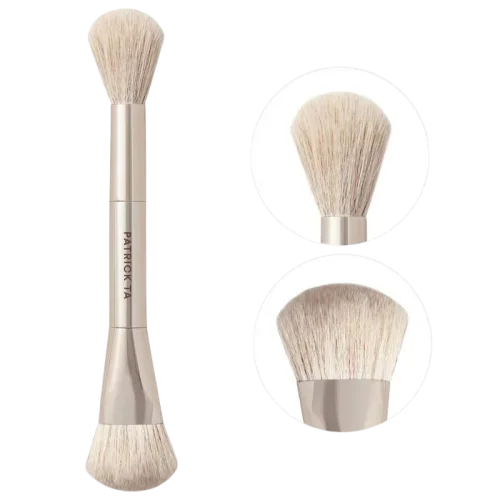 Двусторонняя кисть для румян PATRICK TA Dual Ended Precision Blush Brush 