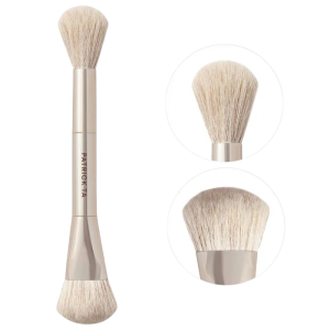 Двусторонняя кисть для румян PATRICK TA Dual Ended Precision Blush Brush 