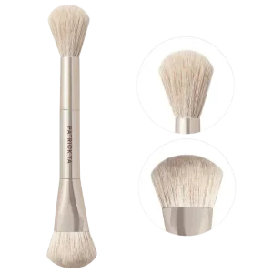 Двусторонняя кисть для румян PATRICK TA Dual Ended Precision Blush Brush 