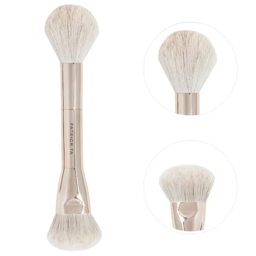 Двусторонняя кисть для румян PATRICK TA Dual Ended Full Size Blush Brush