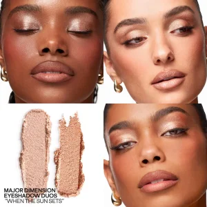 Мерцающий дуэт теней для глаз PATRICK TA Major Dimension Eye Illusion Eyeshadow Duo - When the Sun Sets