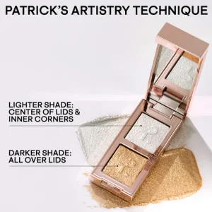 Мерцающий дуэт теней для глаз PATRICK TA Major Dimension Eye Illusion Eyeshadow Duo - When the Sun Sets