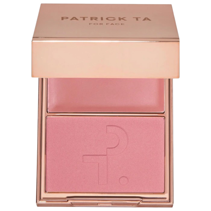 Patrick TA - Major Headlines - Double-Take Cream + Powder Blush Duo - Out Of Office rumyana paletkasi