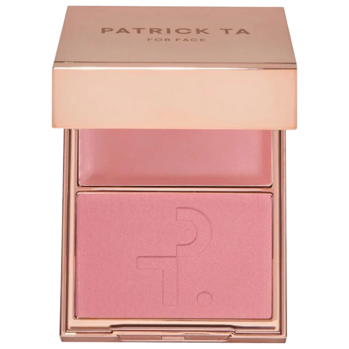 Дуэт кремовых и пудровых румян PATRICK TA Major Headlines Double-Take Crème & Powder Blush Duo - Out Of Office