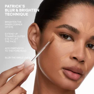 Увлажняющий консилер PATRICK TA Major Skin Soft Blur Brightening Hydrating Concealer with Vitamin E - Fair Rosy Neutral 4