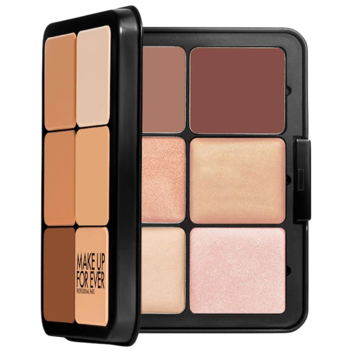 HD-палетка MAKE UP FOR EVER HD Skin Cream Contour and Highlight Sculpting Palette