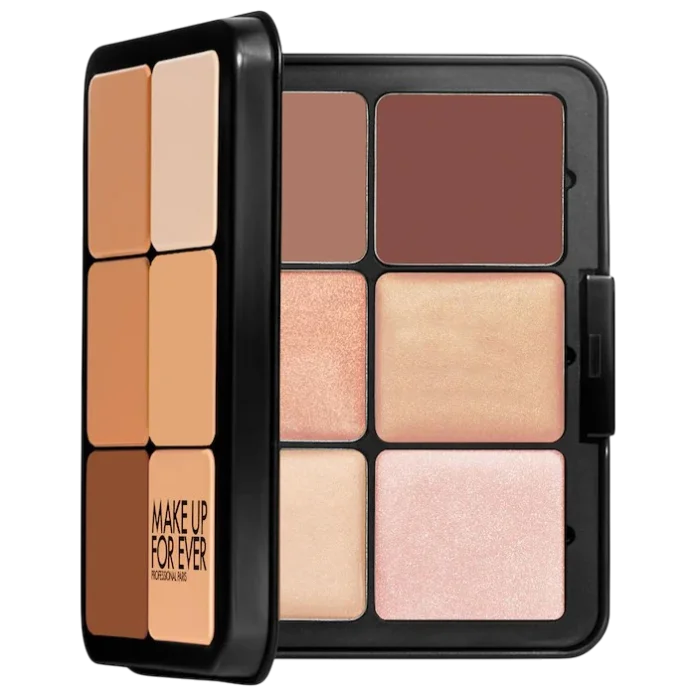 HD-палетка MAKE UP FOR EVER HD Skin Cream Contour and Highlight Sculpting Palette