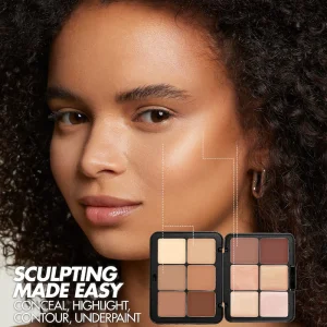 HD-палетка MAKE UP FOR EVER HD Skin Cream Contour and Highlight Sculpting Palette