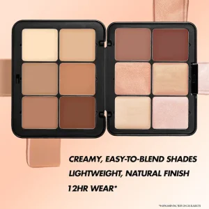 HD-палетка MAKE UP FOR EVER HD Skin Cream Contour and Highlight Sculpting Palette