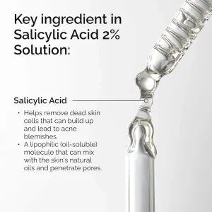 The Ordinary Salicylic Acid 2% Solution, Exfoliating Serum for Acne - 30 ml aknega qarshi eksfoliatsiya qiluvchi sivorotka