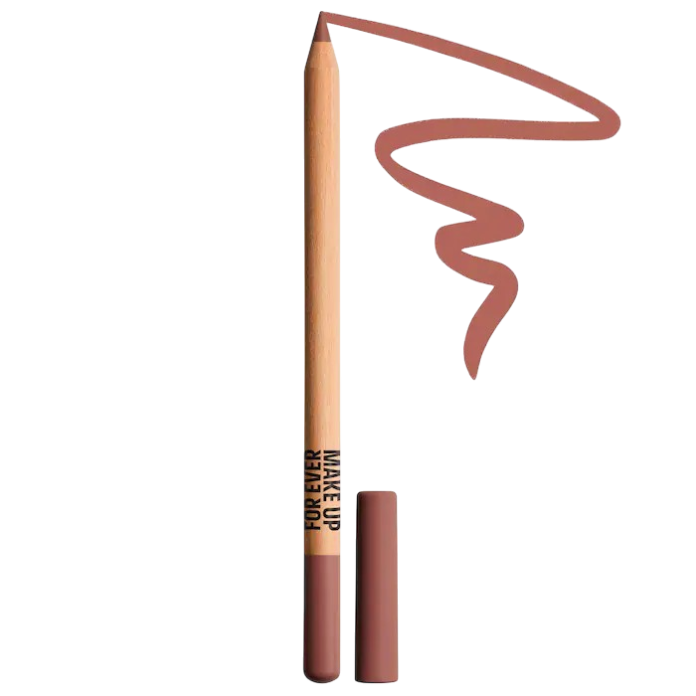MAKE UP FOR EVER Artist Color Pencil Longwear Lip Liner - 606 Wherever Walnut - Issiq pushti nyud lab qalam