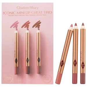 Мини-набор карандашей для губ Charlotte Tilbury Mini Iconic Lip Cheat Lip Liner Trio