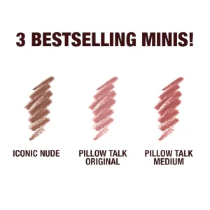 Мини-набор карандашей для губ Charlotte Tilbury Mini Iconic Lip Cheat Lip Liner Trio