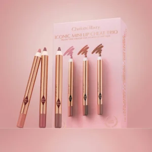 Мини-набор карандашей для губ Charlotte Tilbury Mini Iconic Lip Cheat Lip Liner Trio