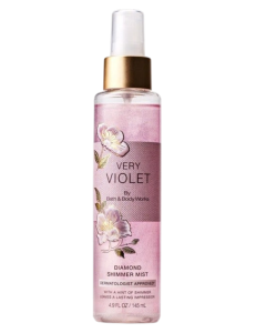 Парфюмированный шиммер-мист для тела с сиянием Bath & Body Works Very Violet Diamond Shimmer Mist - 145 мл