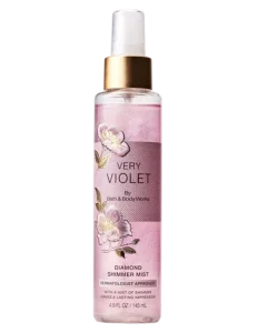 Парфюмированный шиммер-мист для тела с сиянием Bath & Body Works Very Violet Diamond Shimmer Mist - 145 мл