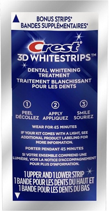 Полоски для отбеливания Crest 3D Whitestrips Professional Effects
