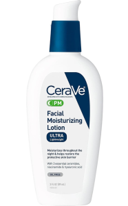 Ночной увлажняющий крем с гиалуроновой кислотой и ниацинамидом CeraVe PM Facial Moisturizing Lotion - 89ml