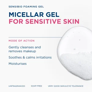 Bioderma Sensibio Gel Moussant - 500ml sezgir teri uchun yuvish geli-mussi