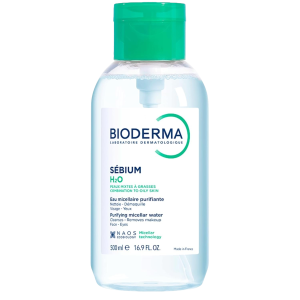 BIODERMA sebium h2o 500ml yog'li va aralash teri uchun pompalik miselyar suv