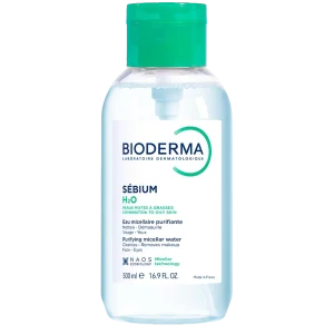 Мицеллярная вода для жирной и комбинированной кожи с помпой BIODERMA sebium h2o 500ml