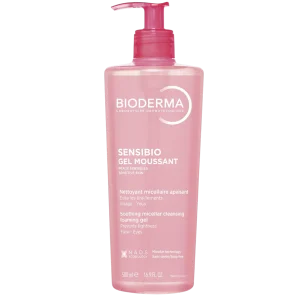Гель-мусс для умывания чувствительной кожи Bioderma Sensibio Gel Moussant - 500ml