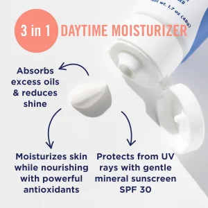 PanOxyl Oil Control Moisturizer, 17% Zinc Oxide, SPF 30 - 48 g yog'li terini nazorat qiluvchi namlovchi krem