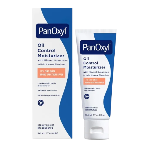 Увлажняющий крем для контроля жирности кожи PanOxyl Oil Control Moisturizer, 17% Zinc Oxide, SPF 30 - 48 g