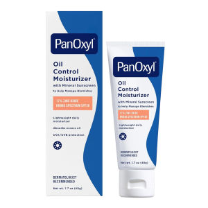 Увлажняющий крем для контроля жирности кожи PanOxyl Oil Control Moisturizer, 17% Zinc Oxide, SPF 30 - 48 g