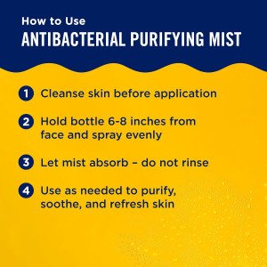 Антимикробный очищающий спрей PanOxyl Antimicrobial Purifying Mist, Hypochlorous Acid, For Face - 170 g