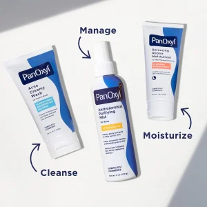 PanOxyl Antimicrobial Purifying Mist, Hypochlorous Acid, For Face - 170 g antimikrob tozalovchi sprey