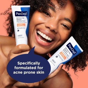 Ночной восстанавливающий увлажняющий крем PanOxyl PM Balancing Repair Moisturizer with 4% Niacinamide - 85 g