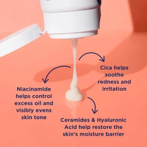 PanOxyl PM Balancing Repair Moisturizer with 4% Niacinamide - 85 g tungi tiklovchi namlovchi krem