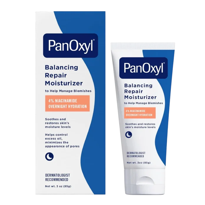 PanOxyl PM Balancing Repair Moisturizer with 4% Niacinamide - 85 g tungi tiklovchi namlovchi krem