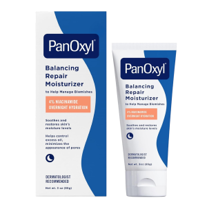 Ночной восстанавливающий увлажняющий крем PanOxyl PM Balancing Repair Moisturizer with 4% Niacinamide - 85 g