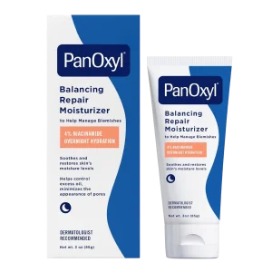 PanOxyl PM Balancing Repair Moisturizer with 4% Niacinamide - 85 g tungi tiklovchi namlovchi krem