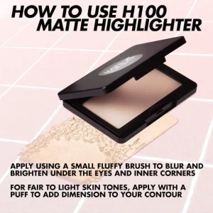 Пудра-хайлайтер для лица MAKE UP FOR EVER Artist Longwear Skin-fusing Powder Highlighter - H130 Wherever Pearl