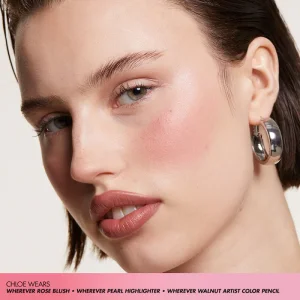 Пудра-хайлайтер для лица MAKE UP FOR EVER Artist Longwear Skin-fusing Powder Highlighter - H130 Wherever Pearl