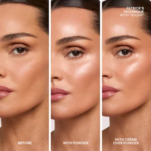 Дуэт кремового и пудрового хайлайтера PATRICK TA Major Glow Creme & Powder Light Reflecting Translucent Highlighter Duo - Sugar