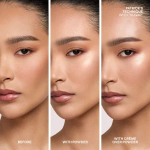 Дуэт кремового и пудрового хайлайтера PATRICK TA Major Glow Creme & Powder Light Reflecting Translucent Highlighter Duo - Sugar