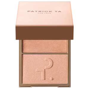 Дуэт кремового и пудрового хайлайтера PATRICK TA Major Glow Creme & Powder Light Reflecting Translucent Highlighter Duo - Daddy