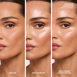 Дуэт кремового и пудрового хайлайтера PATRICK TA Major Glow Creme & Powder Light Reflecting Translucent Highlighter Duo - Daddy
