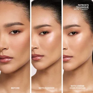 Дуэт кремового и пудрового хайлайтера PATRICK TA Major Glow Creme & Powder Light Reflecting Translucent Highlighter Duo - Daddy